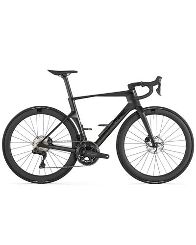 BMC Teammachine R 01 Four - Shimano Ultegra Di2 12v con Powermeter, Nero Carbonio