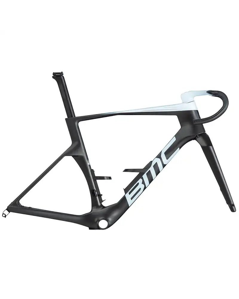 BMC Kit Telaio Teammachine R 01 MOD, Nero Carbonio/Bianco