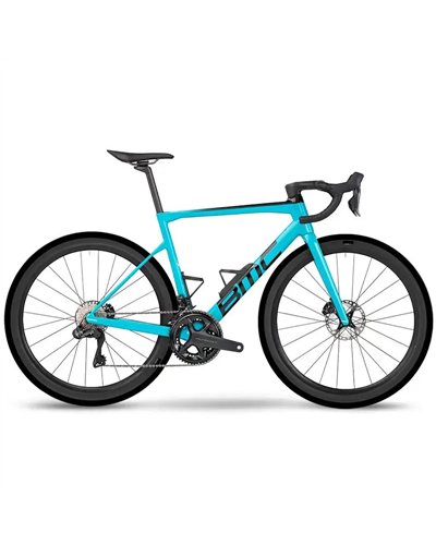 BMC Teammachine SLR01 Four - Shimano Ultegra Di2 12v, Turchese/Nero