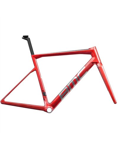 BMC Kit Telaio Teammachine SLR V2, Rosso Prisma/Lega Spazzolata