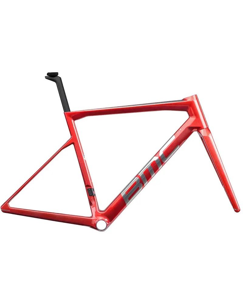 BMC Kit Telaio Teammachine SLR V2, Rosso Prisma/Lega Spazzolata