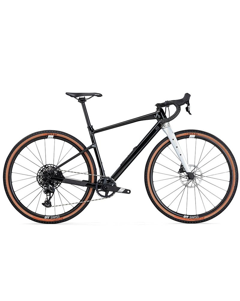 BMC URS Three - Sram Apex Eagle 12v, Nero/Grigio