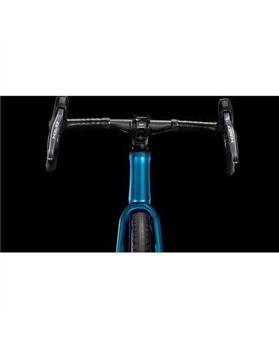 Cube Nuroad C:62 Race Shimano GRX Di2 12v, Mineralteal/Blue