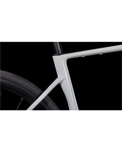 Cube Attain C:62 SLX Shimano 105 Di2 12sp, Cotton/Grey