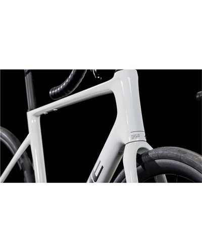 Cube Attain C:62 SLX Shimano 105 Di2 12sp, Cotton/Grey