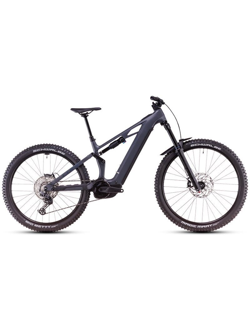 Cube Stereo Hybrid One77 HPC Race 800 27.5"/29" e-MTB Shimano Deore 12sp Bosch CX 800Wh, Slapgrey/Prism