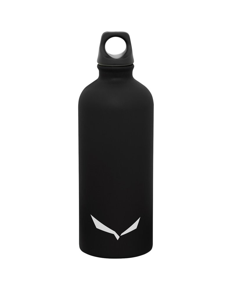 Salewa Isarco Lightwight Stainless Steel Bottle 0.6 Liters, Black
