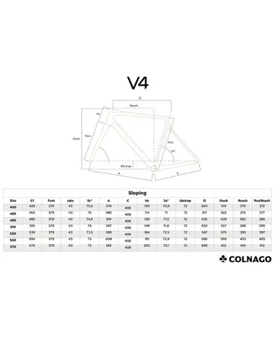Colnago V4 Disc Frame Kit - VDBL