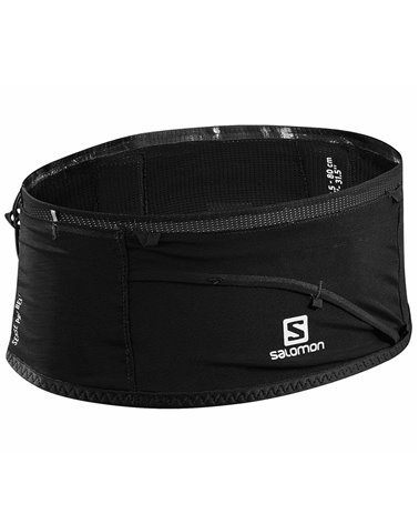 Salomon Sense Pro Belt Cintura Running Portadocumenti, Black