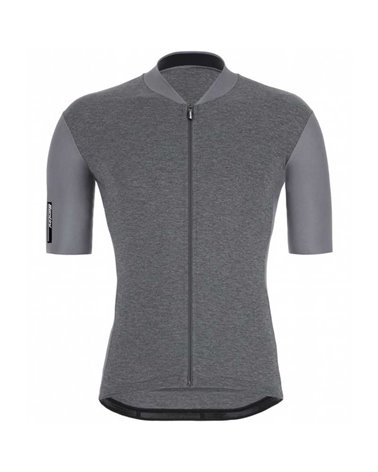 Santini Color Men's Short Sleeve Cycling Jersey, Gray