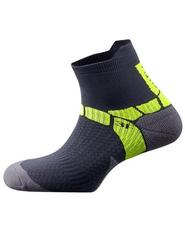 Salewa Calze Ultra Training Socks, Carbon/Yellow