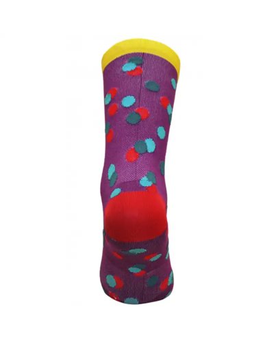 Cinelli Caleido Dots Cycling Socks, Purple