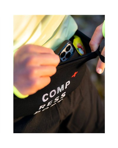 Compressport Free Belt Pro Running Storage Belt, Black