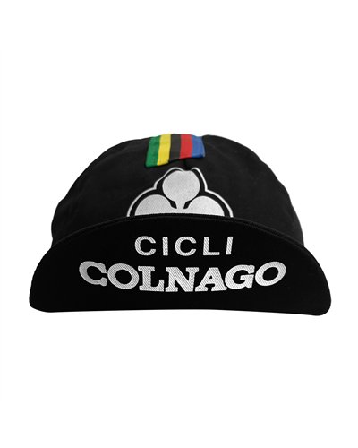 Colnago Cycling Cap, Black (One Size Fits All)