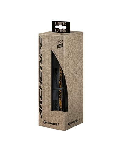 Continental Archetype TR 700x30 Tour de France LTD Tubeless Ready Folding Tyre, Black/Black