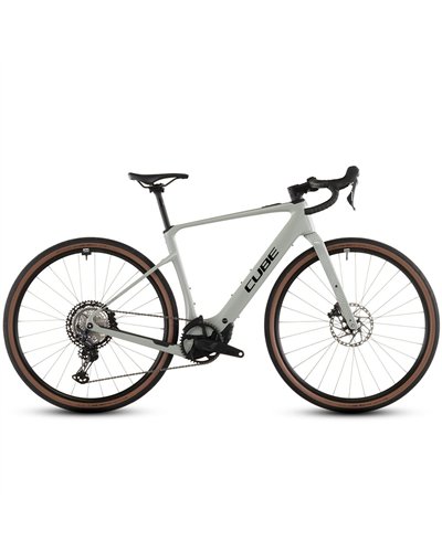 Cube Nuroad Hybrid C:62 Race 400X e-Bike Shimano GRX 12v Bosch SX 400Wh, Reedbeige/Black (2026)