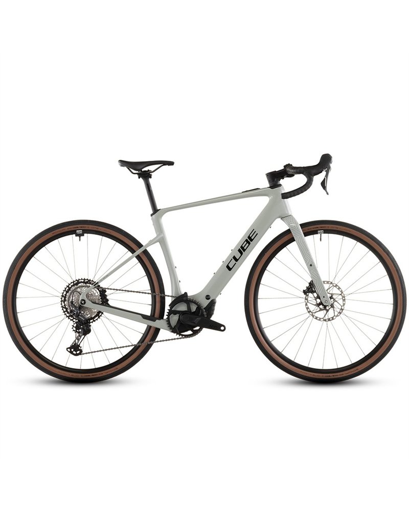 Cube Nuroad Hybrid C:62 Race 400X e-Bike Shimano GRX 12v Bosch SX 400Wh, Reedbeige/Black (2026)