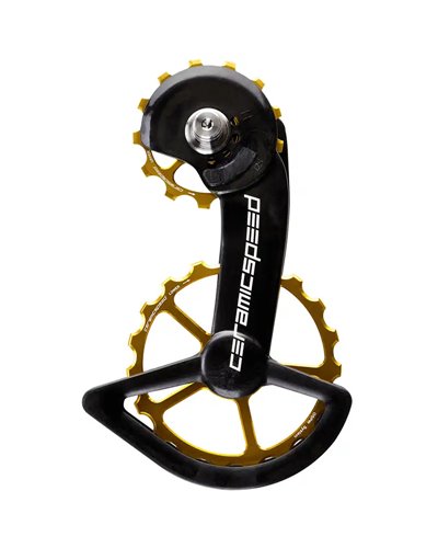 Ceramicspeed Rear Derailleur Cage OSPW Oversized Pulley Wheel Systems Shimano 12v Dura-Ace/Ultegra
