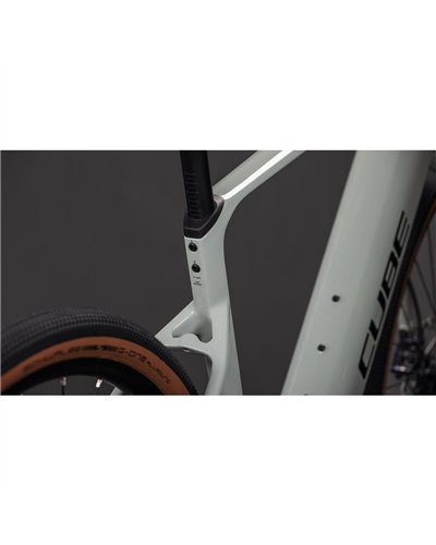 Cube Nuroad Hybrid C:62 Race 400X e-Bike Shimano GRX 12v Bosch SX 400Wh, Reedbeige/Black (2026)