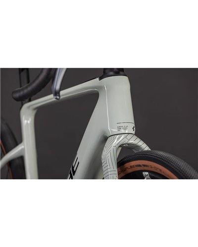 Cube Nuroad Hybrid C:62 Race 400X e-Bike Shimano GRX 12v Bosch SX 400Wh, Reedbeige/Black (2026)