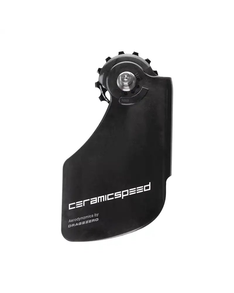 CeramicSpeed Gabbia Cambio OSPW Aero Carbonio 12V Nero SH Da9200 + Ult8100 Rivestito