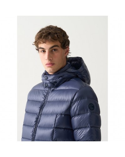 Colmar Giacca Piumino Lucido con Cappuccio Staccabile Uomo, Navy