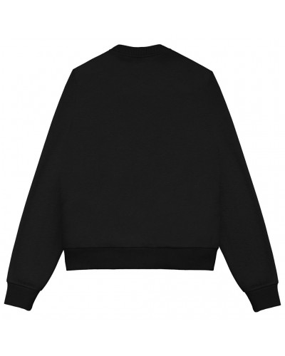 Colmar Felpa Girocollo Logata Uomo, Black