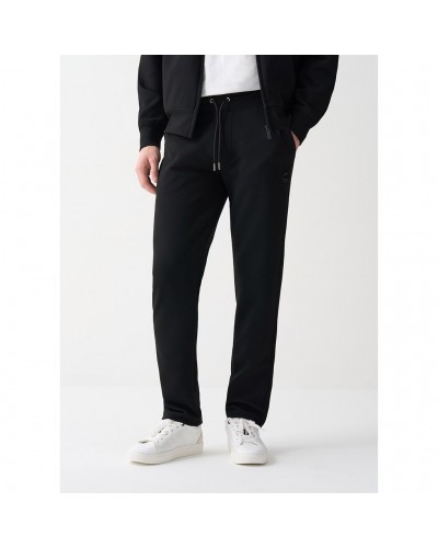 Colmar Men's Jacquard Tracksuit Bottoms, Black