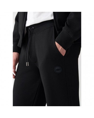 Colmar Men's Jacquard Tracksuit Bottoms, Black