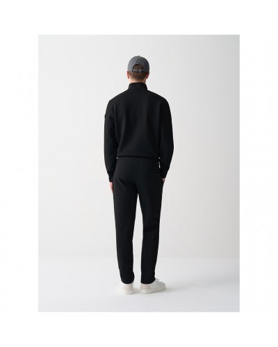 Colmar Men's Jacquard Tracksuit Bottoms, Black