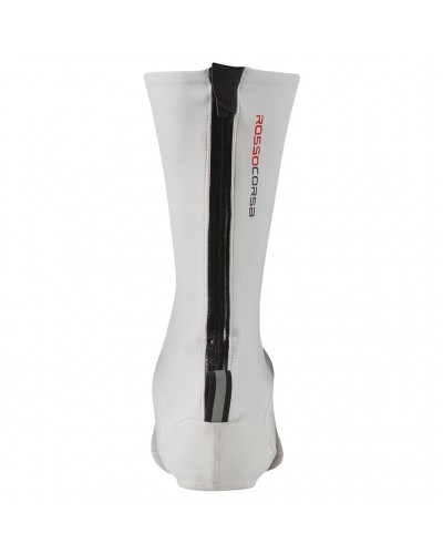 Castelli Aero Race Copriscarpe Impermeabili/Antivento Ciclismo, Bianco