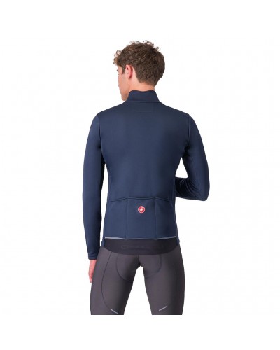 Castelli Espresso Air Men's Cycling Jacket, Belgian Blue
