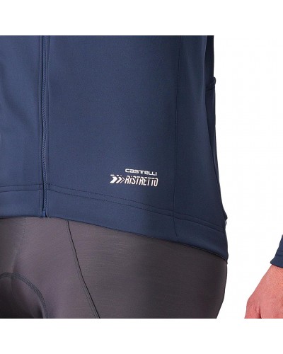 Castelli Espresso Air Men's Cycling Jacket, Belgian Blue