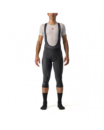 Castelli Entrata Thermoflex Men's Cycling Bibknicker, Black (Kiss Air2 Pad)