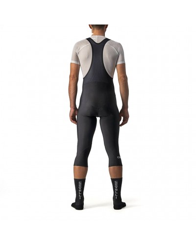 Castelli Entrata Thermoflex Bibknicker Salopette 3/4 Uomo, Nero (Fondello Kiss Air2)