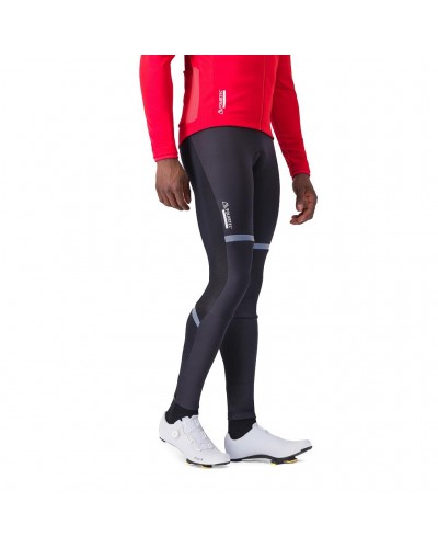 Castelli Polare 4 Polartec AirCore Bibtight Salopette Lunga Uomo, Nero (Fondello Kiss Air2)