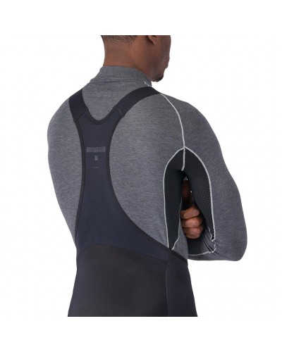 Castelli Polare 4 Polartec AirCore Bibtight Salopette Lunga Uomo, Nero (Fondello Kiss Air2)