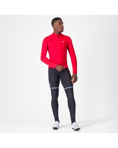 Castelli Polare 4 Polartec AirCore Men's Cycling Bibtight, Black (Kiss Air2 Pad)