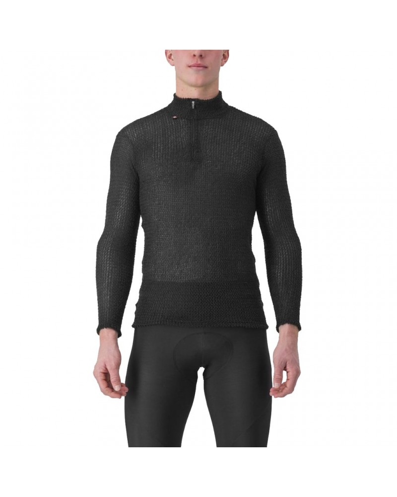Castelli Cold Days Polartec Alpha Men's Long Sleeve Cycling 2nd Layer, Black