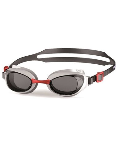 Speedo Unisex Aquapure Pool Goggles, Usa Red/Smoke