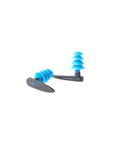 Speedo Biofuse Aquatic Earplug, Dark Grey/Blue