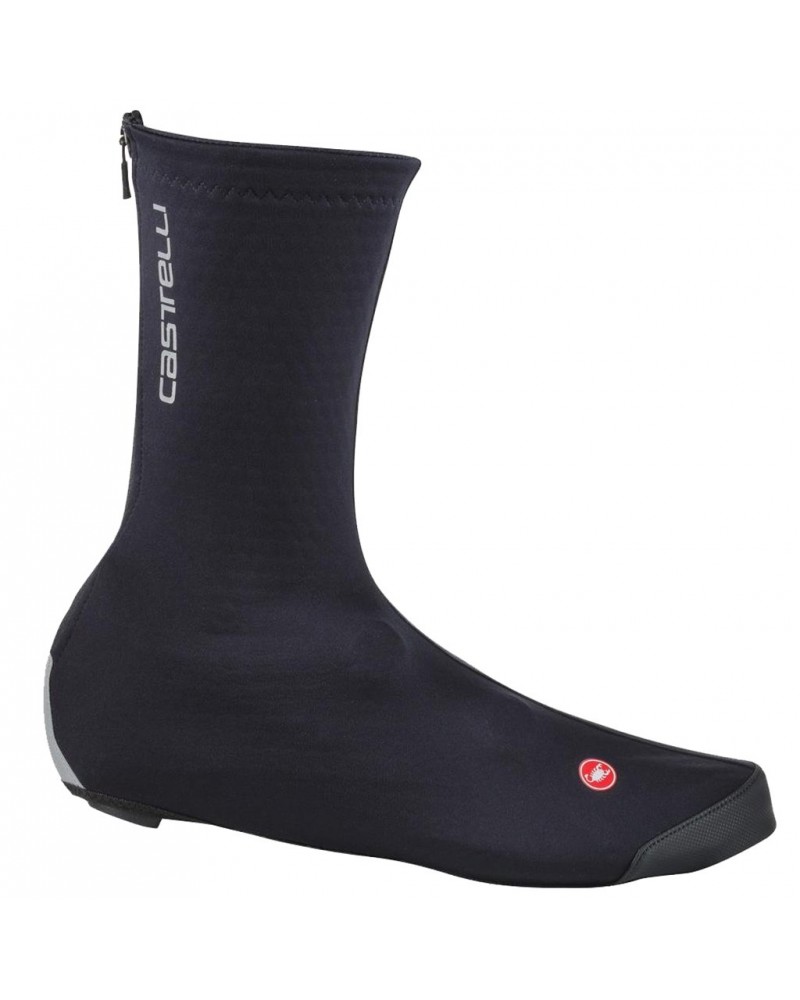 Castelli Espresso 2 Polartec AirCore Waterproof/Windproof Cycling Shoecover, Black