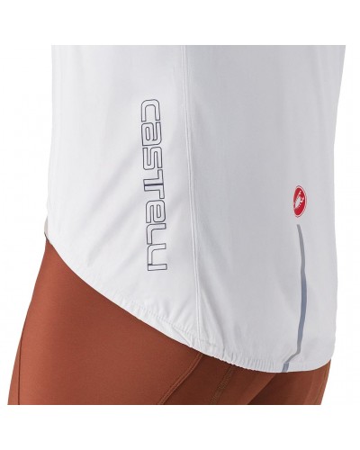 Castelli Emergency 3 Rain Waterproof/Windproof Men's Packable Cycling Jacket, White