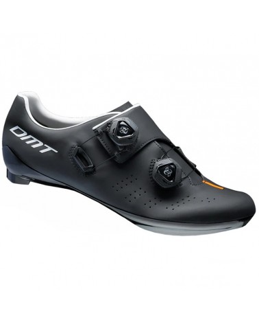 DMT D1 Men's Road Cycling Shoes, Black/White/Orange