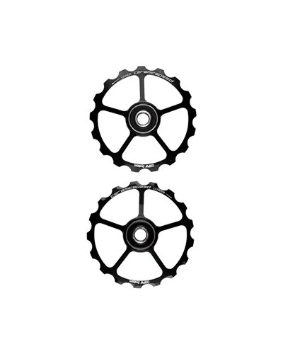 CeramicSpeed Os Pulley Wheels (Spare) Shimano 10 + 11S (Ultegra + Dura Ace) Black