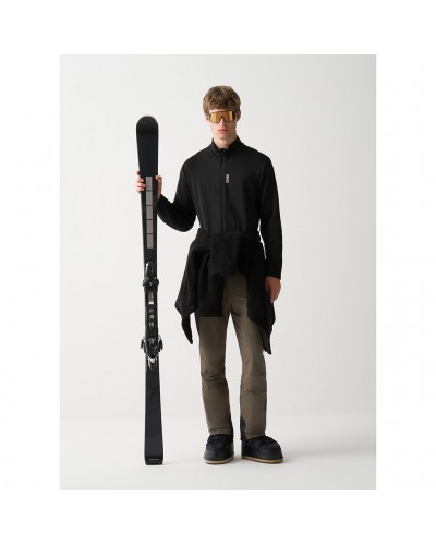 Colmar Men's Stratch Ski Fleece, Black