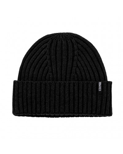 Colmar Berretto a Coste Unisex, Black (Taglia Unica)