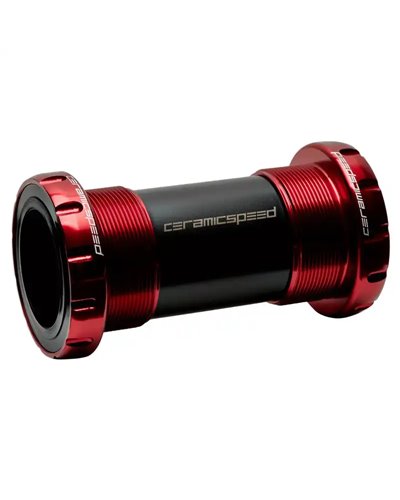CeramicSpeed Movimento Centrale Calotte Ita Rosso 29mm DUB