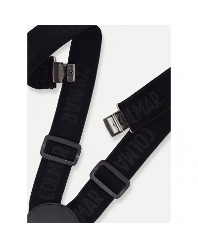 Colmar Bretelle da Sci Elastiche Unisex, Black (Taglia Unica)