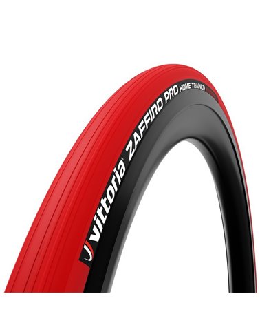 Vittoria Zaffiro Pro Home Trainer 1C 23-622/700x23c Folding Tyre 26 TPI, Red